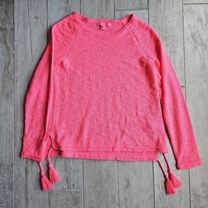 Lily Pulitzer | Jody Tassel Sweater in Love Potion